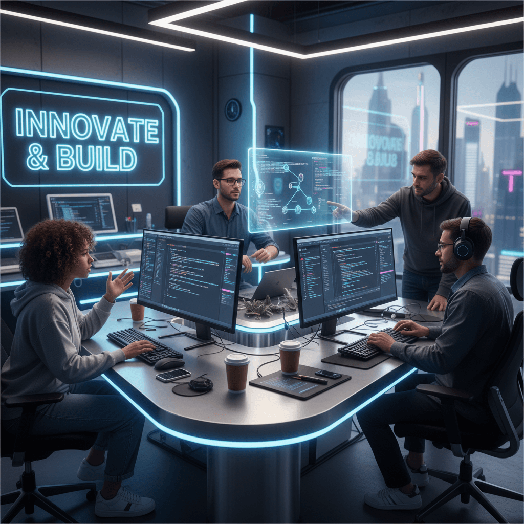 Custom software development and coding